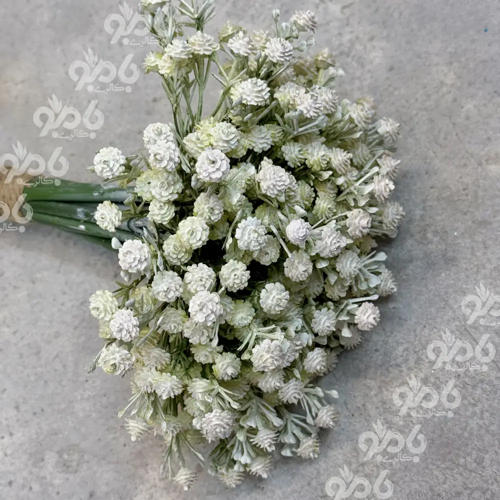 گل بوته ای دسته عروس 5015 برفی 